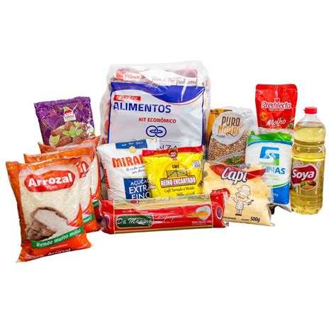 Cesta B Sica Econ Mica Emb Pl Stica Itens Alianza Alimentos