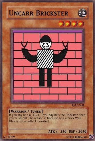 This will be your canvas for the yugioh orica you are going to create. Fake Yugioh Monster Card 5 by MrBubbaAce37 on DeviantArt