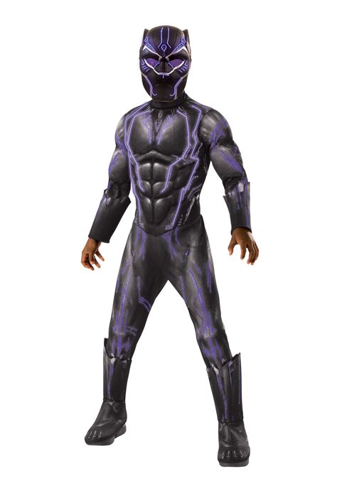 Childs Light Up Black Panther Costume 7498 Picclick