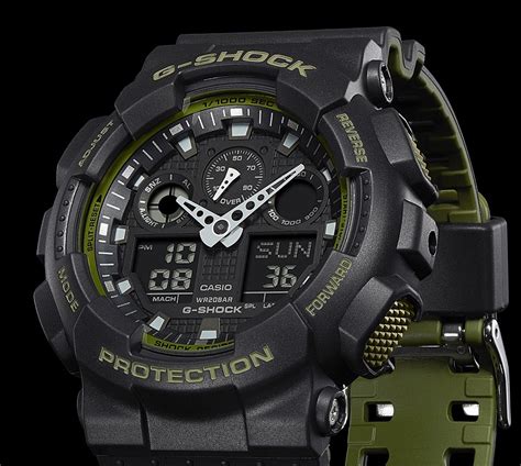 Zegarek Męski Casio G Shock Falcon Ga 100l 1aer 2994 Alletime