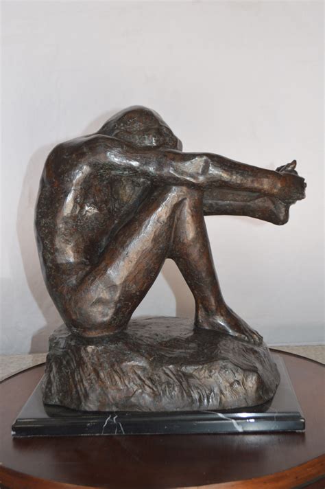 The Despair Rodin Replica Bronze Statue Size L X W X H Nifao