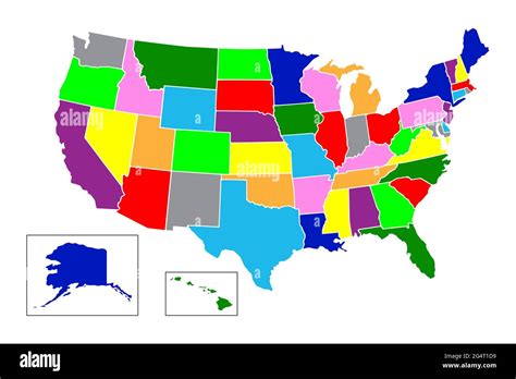 Cuerda Sociedad Pálido 50 States Of America Map Transistor Galaxia Herencia