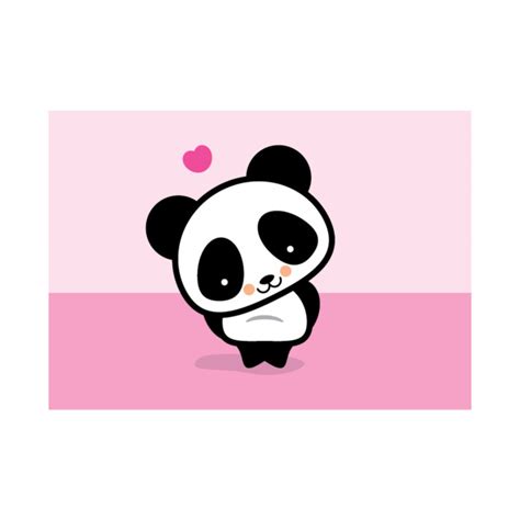 Kawaii Love Panda Kawaii Cute T Shirt Teepublic