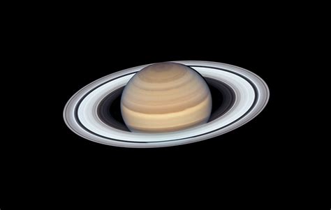 Una Nuova Immagine Di Saturno Scattata Da Hubble Newence