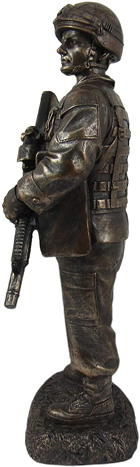 Battle Ready Military Soldier Statue Figurine Collectible Etsy