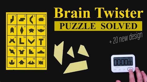 Brain Twister Puzzle Solved Yagu Youtube