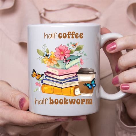 book lover mug etsy