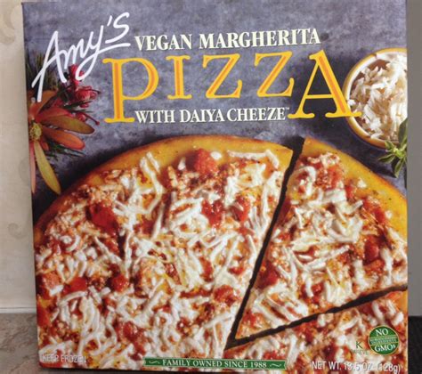 Review Of Amy S Vegan Margherita Pizza With Daiya Cheese