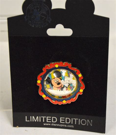 Disney Collectible Pin Le Snowglobe With Mickey Surplus Trading