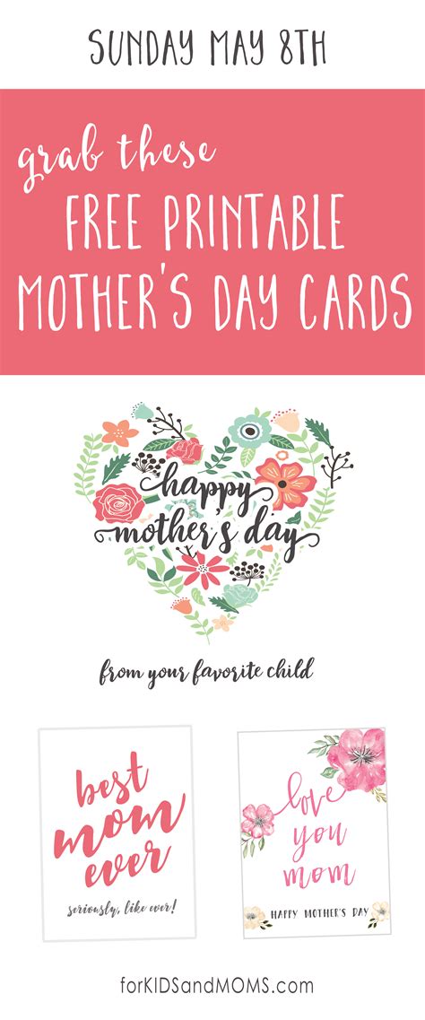 Happy Mothers Day Messages Free Printable Mothers Day Cards