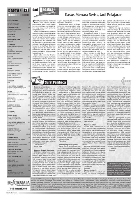 tabloid reformata edisi 122 january 2010