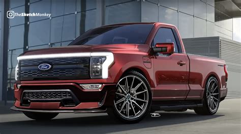 This Is What A Ford F 150 Svt Lightning Ev Might Look Like Ford