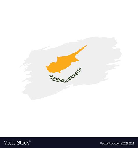Cyprus Flag Royalty Free Vector Image Vectorstock