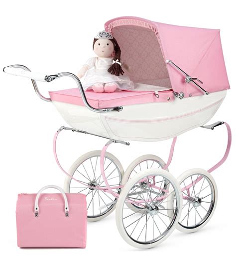 Silver Cross Princess Toy Doll Pram Pink Sparkle Limited Edition