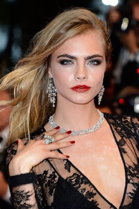 Cara Delevingne Boobs Out In Dress At Cannes Am Mirror Online