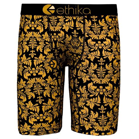 Buy Ethika Mens The Staple Royalty Black Boxers Underwear X Large Black