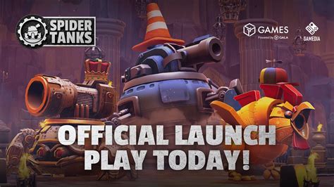 Spider Tanks Launch Official Trailer Youtube