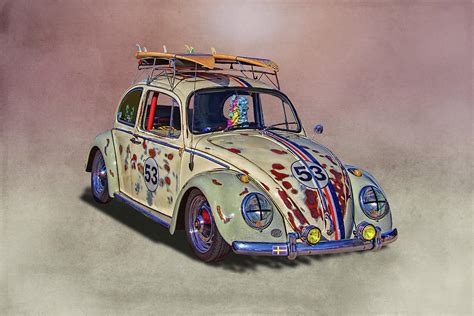 1965 Volkswagen Herbie Love Bug Photograph By Nick Gray Fine Art America