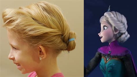 Disneys Frozen Hair Tutorial Elsas Coronation Inspired Hair