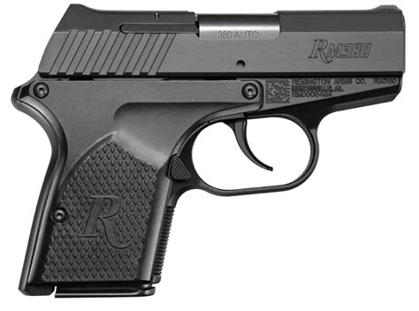 Remington Rm380 Micro 380 Acp Pistol Black 96454