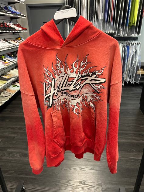 Hellstar Hellstar Studios Records Red Hoodie Grailed