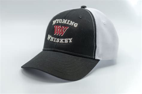 Black And White Mesh Trucker Hat The Whiskey Shop