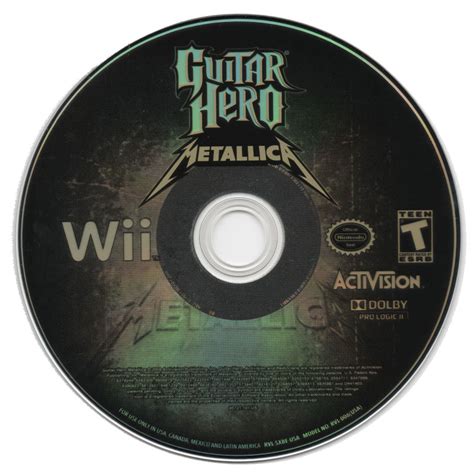 Guitar Hero Metallica 2009 Wii Box Cover Art Mobygames