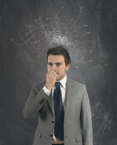 Confused Businessman Stock Photo Image Of Insecure Business 31725066