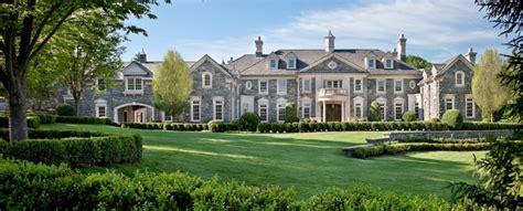 Estate Of The Day 48 Million Stone Mansion In Alpine New Jersey