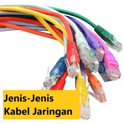 Jenis Jenis Kabel Jaringan