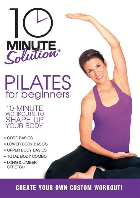 10 Minute Solution Pilates For Beginners Collage Video