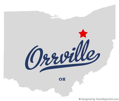 Where Is Orrville Ohio On Map County Map Of Texas