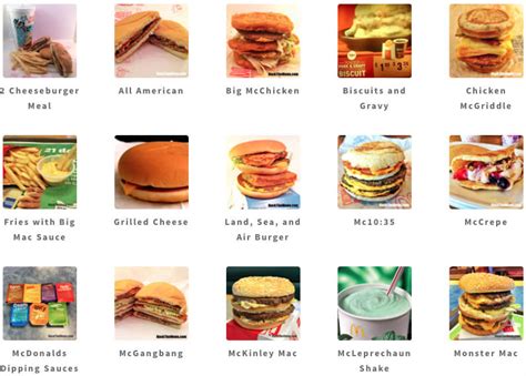 Here Are All The Unofficial Menu Items You Can Order At McDonalds