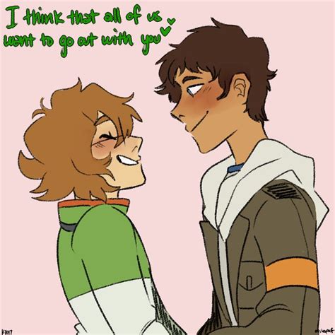 Pidge And Lances Romantic Moment From Voltron Legendary Defender In Be