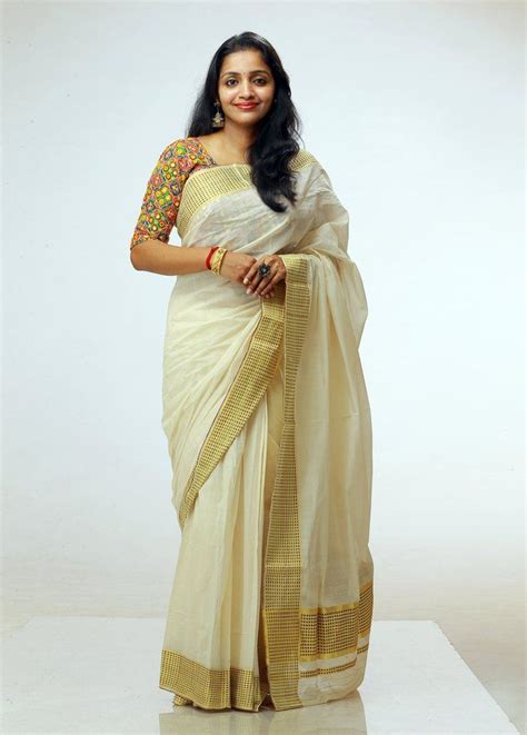 Onam Saree Collections Gold Tissue Sari Elegant Saree Kerala Saree