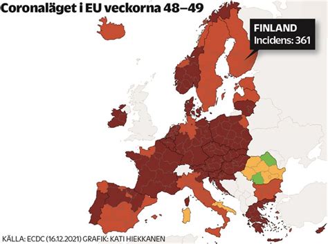 Grafikspecial Så ser läget ut just nu nya länder har coronakaos