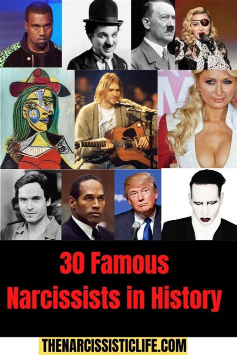 Famous Narcissists With Narcissistic Personality Disorder