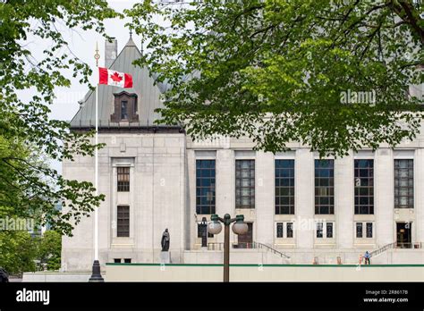 Ottawa Ontario May 19 2023 Supreme Court Of Canada Building With