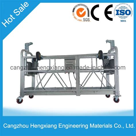 Lifting Cradle Zlp Rope Suspended Aluminum Work Platform China