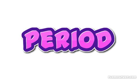 Period Logo Free Logo Design Tool From Flaming Text