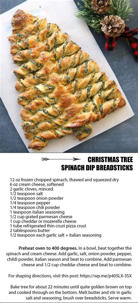 Moist banana cake with cream cheese frosting. Pizza Dough Spinach Dip Christmas Tree Recipe : Christmas tree spinach dip breadsticks - It's ...