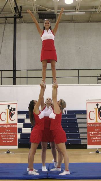 Ground Up Full Extension Cheerleading Stunt Cheerleading Info Center