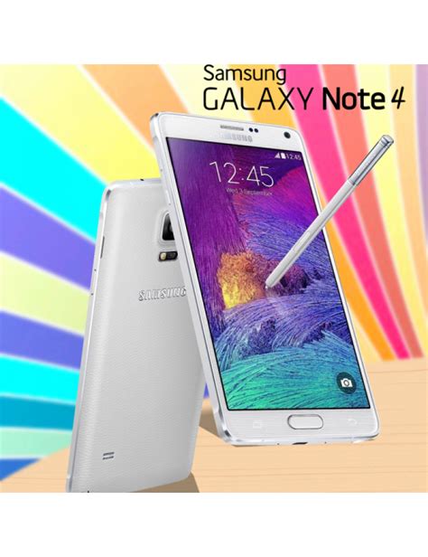 Samsung Galaxy Note 4 N910a R 4g Lte Frosted White Available In