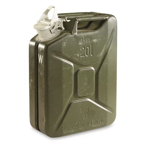 German Military Surplus 5 Gallon Water Can Like New 703620 Jerry