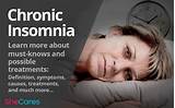 Sportsmen use these to wind down. Chronic Insomnia: Mustknows and Possible Treatments | SheCares