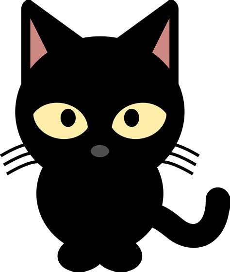 Black Cat Free Clipart Clip Art Library