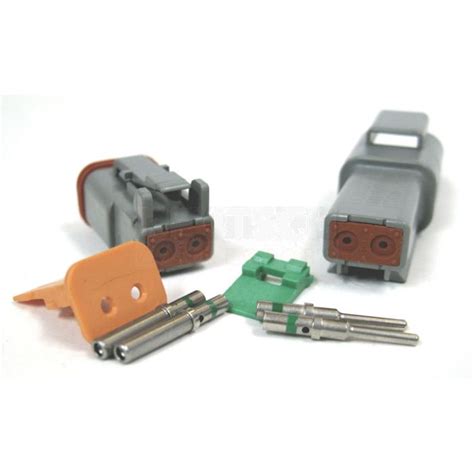 Dt2 1 C015 Deutsch Dt2 1 C015 Dt Series 2 Pin Connector Kit With