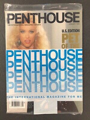 Penthouse Magazine January Factory Sealed Newsstand Issue Ebay
