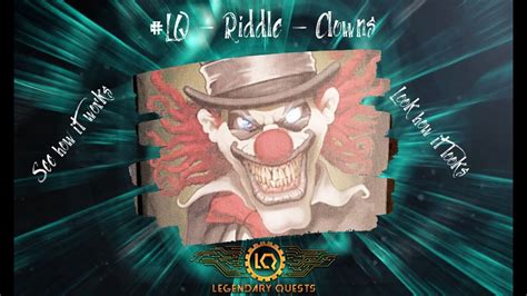 Lq Riddle Clowns For Escape Room See How It Works Escaperoom