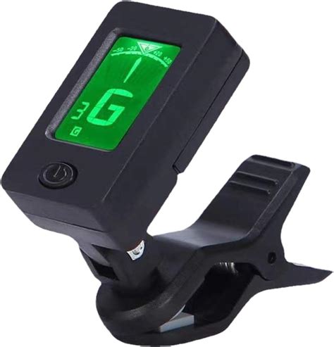 Guitar Tuner Clipchromatic Tuner With Large Lcd Color Display For